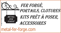 Accessoires Fer forge, portails, clotures